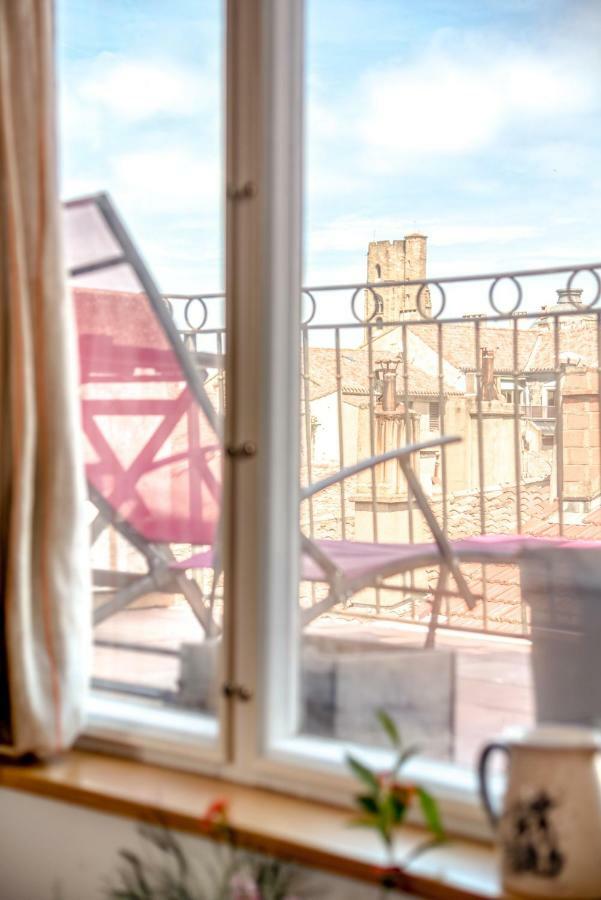 Les Clés de Laure - Wine Loft, Terrasse et Vue extraordinaire sur la cité médiévale Carcassonne Esterno foto