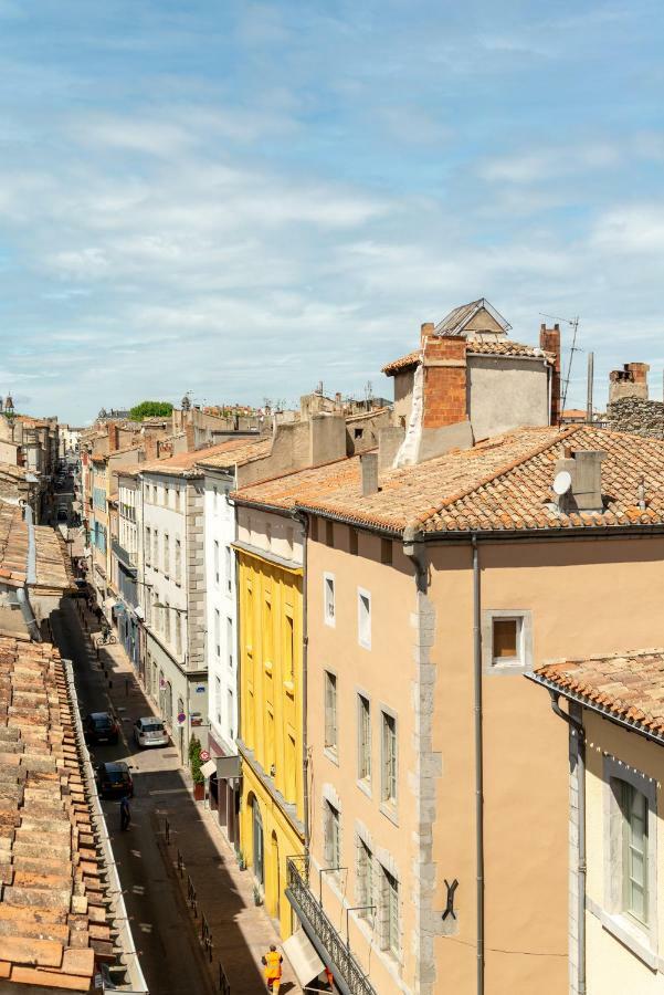 Les Clés de Laure - Wine Loft, Terrasse et Vue extraordinaire sur la cité médiévale Carcassonne Esterno foto